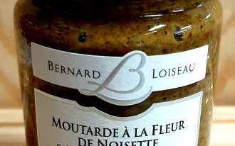 Le Vignoble - Moutarde noisette & vanille 100G