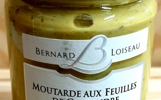 Le Vignoble - Moutarde Coriande & orange confite 100G