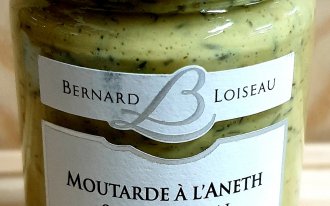 Le Vignoble - Moutarde aneth & citron 100G