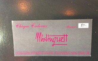 Mistinguett - Bon cadeau 50€